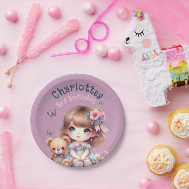 Prato De Papel Lily (Festa)