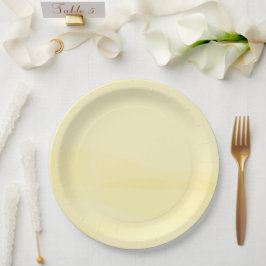 Prato De Papel Limonete Chiffon Aquarela
