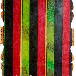 Prato De Papel Lindas Placas de Papel Quadradas da África