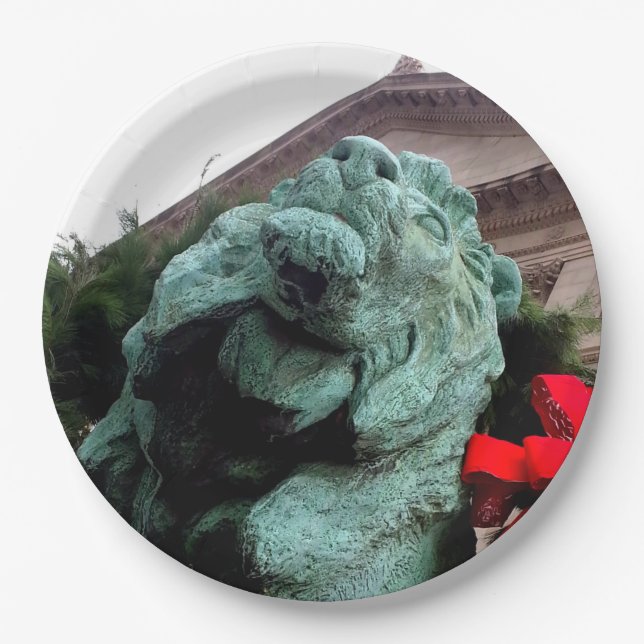 Prato De Papel Lion do Sul no Instituto de Arte de Chicago (Frente)