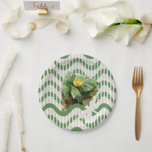 Prato De Papel Lírios de água, impermeabilização