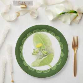 Prato De Papel Lírios de flores