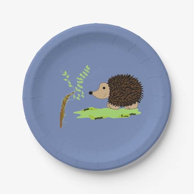 Prato De Papel Little Hedgehog (Frente)