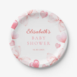 Prato De Papel Little Sweetheart Baby Shower