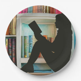 Prato De Papel Livros