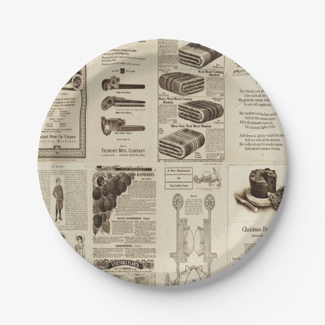 Prato De Papel Livros E Revistas Misturam Papelão (Frente)