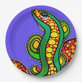 Prato De Papel Lizard Love