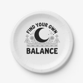 Prato De Papel Localizar seu próprio saldo