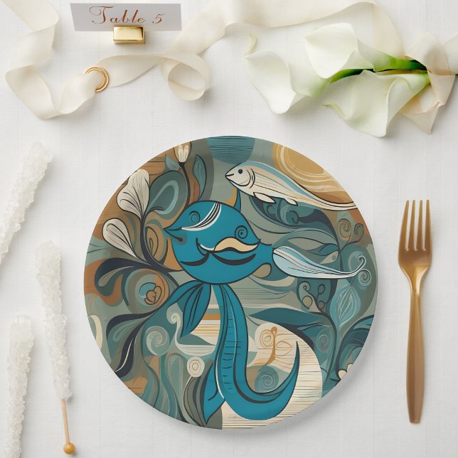 Prato De Papel Lofn (Lofn Paper Plates)