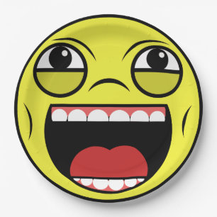 Prato De Papel LOL Face