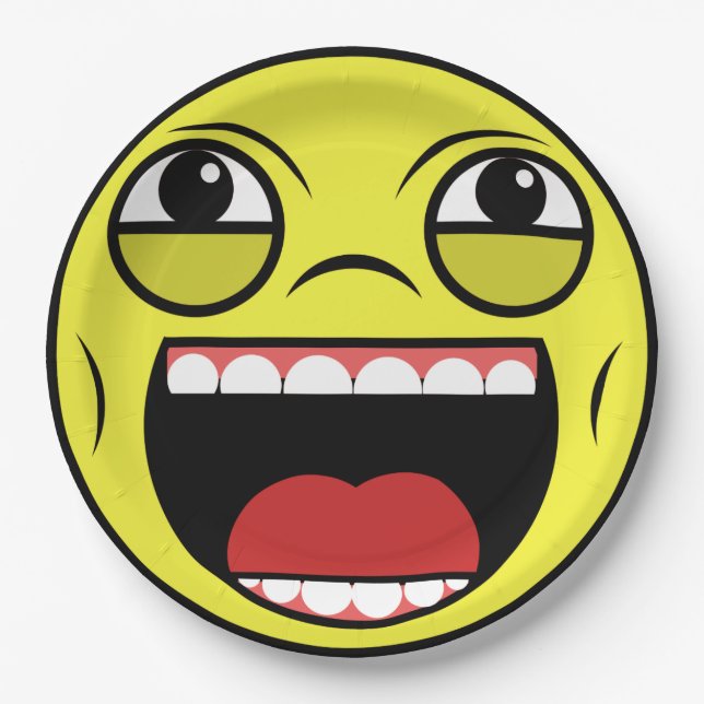 Prato De Papel LOL Face (Frente)