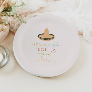 Prato De Papel LOLITA Fiesta Siesta Tequila Bachelorette Mesa