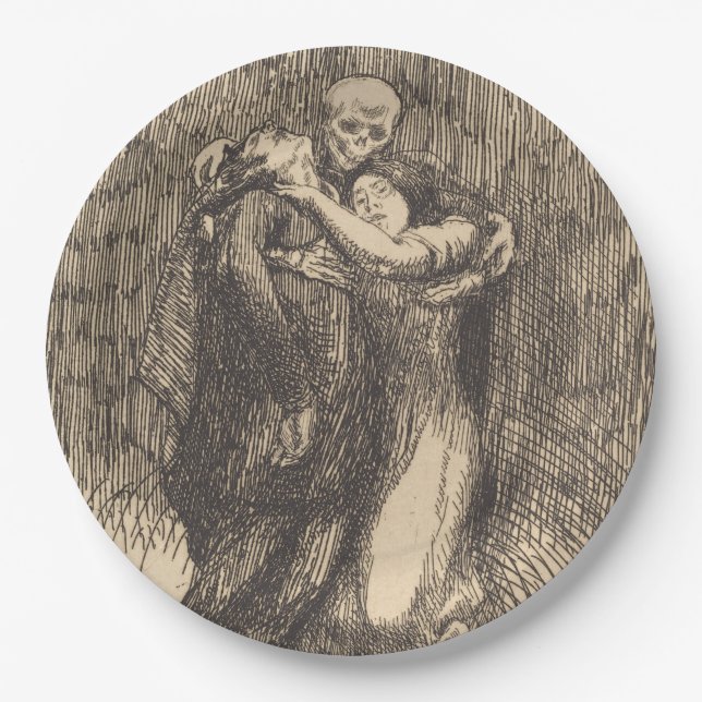 Prato De Papel Love Consecated (por Paul-Albert Besnard) (Frente)