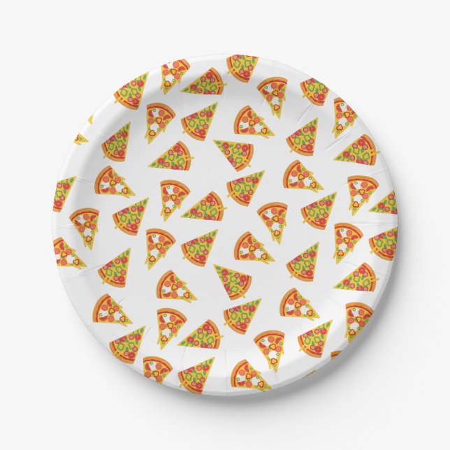 Prato De Papel Love Pizza (Frente)