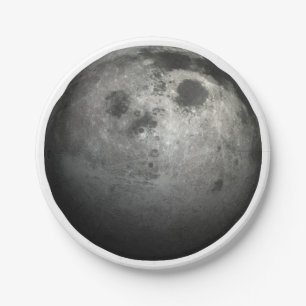 Prato De Papel Lua
