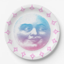 Lua de sorriso de Boho