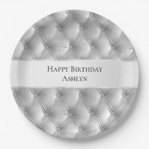 Luxo Glam Veludo Falso Cinza Suave