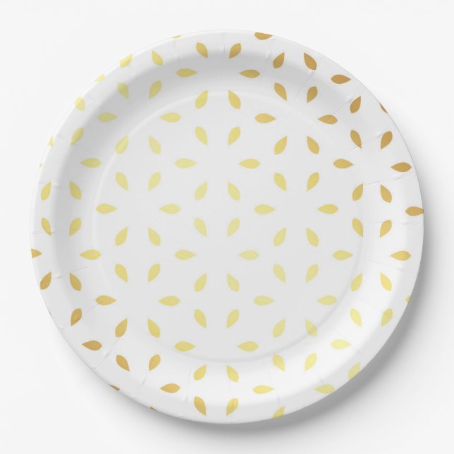 Prato De Papel Luxury Mandala 9 (Frente)