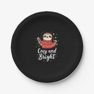 Prato De Papel Luzes De Natal Cozy E Brilhante (4)