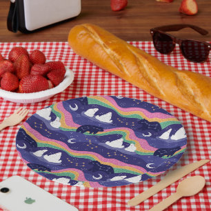 Prato De Papel Luzes de norte - Placas de papel