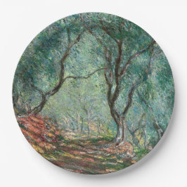 Prato De Papel Madeira de oliveira nos Jardins Moreno (por Monet)