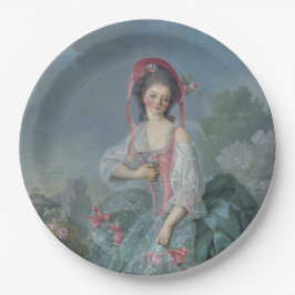 Prato De Papel Mademoiselle Guimard (por Jacques-Louis David)