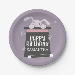 Prato De Papel Magic Show Childrens Festa de aniversário