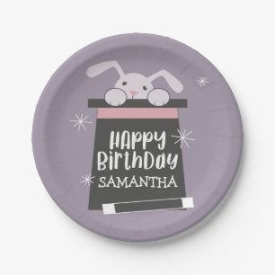 Prato De Papel Magic Show Childrens Festa de aniversário