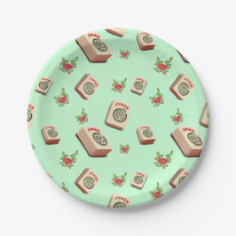 Prato De Papel Mah Jongg Jokers Plates