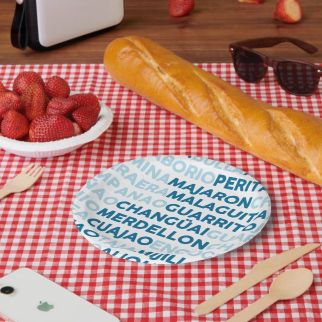 Prato De Papel Malaguita (Piquenique)