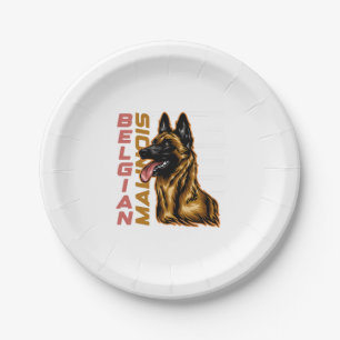 Prato De Papel Malinois belgas