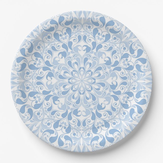 Prato De Papel Mandala de Luxo 17 (Frente)