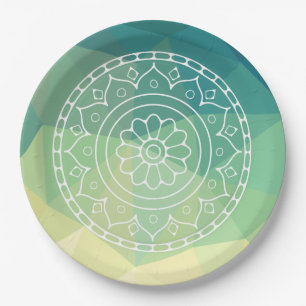 Prato De Papel Mandala Flower Boho Inspiration