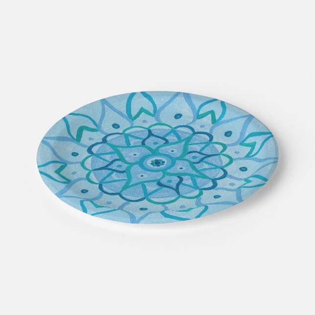 Prato De Papel Mandala Paper Plates (Inclinado)