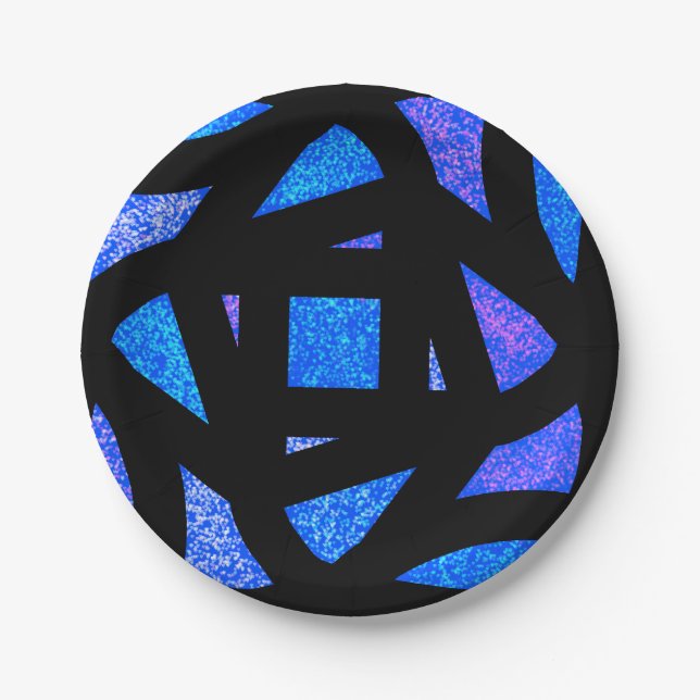 Prato De Papel Mandala Sparkles (Frente)