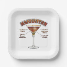 Manhattan Cocktail Recebe Arte