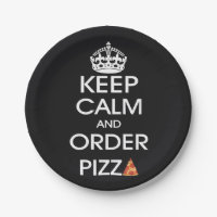 Mantenha a Calma e Peça Pizza