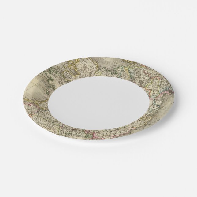 Prato De Papel Mapa da Irlanda (Inclinado)