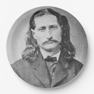 Prato De Papel Marechal Wild Bill Hickok Pistoleiro do Velho Oest