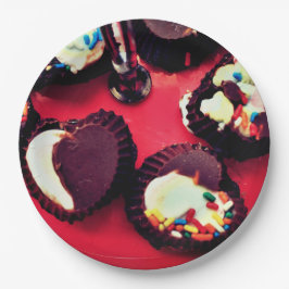 Prato De Papel Marshmallow Truffles