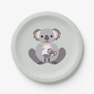 Prato De Papel Marsupial - KOALA - Vida selvagem australiana - Pa