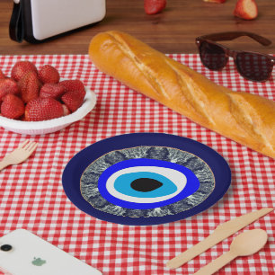 Prato De Papel Mau, Talisman & Arabic Amulet /Turco, Grego 