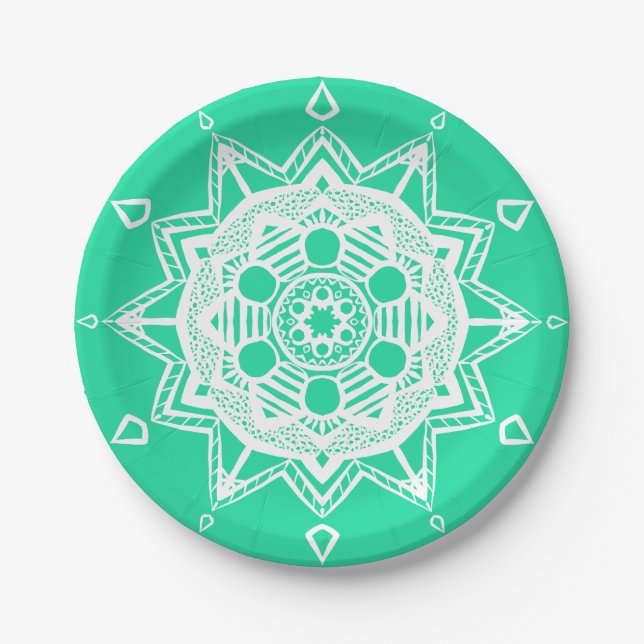 Prato De Papel Mcil Mandala (Frente)