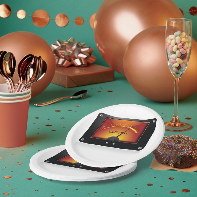 Prato De Papel Medidor de Sinal (Criador carregado)