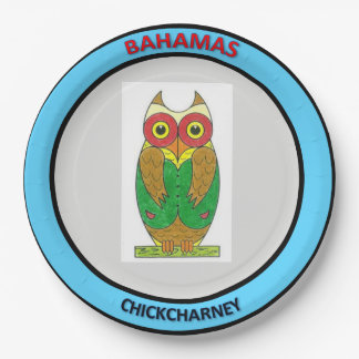 Prato De Papel Melamine Plate Chickcharnie Bahamas