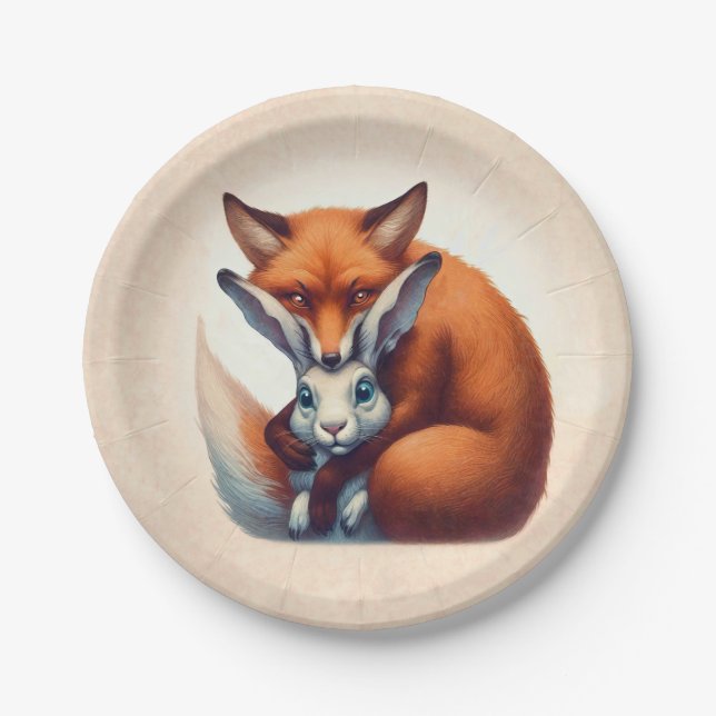 Prato De Papel Melhor dos Amigos (Frente)