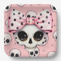Menina Ghost Skeleton Halloween Rosa Pensada