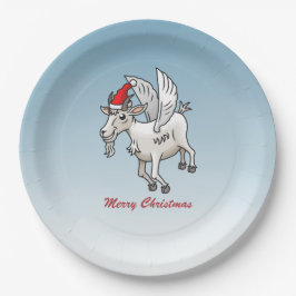 Prato De Papel Merry Christmas from The Flying Goat