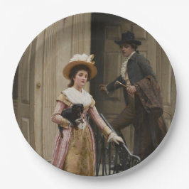 Prato De Papel Meu vizinho de porta próxima (Casal flertando) (Be