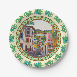 Prato De Papel Mi Pueblo